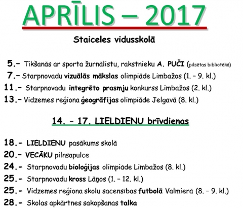 Aprilis 2017