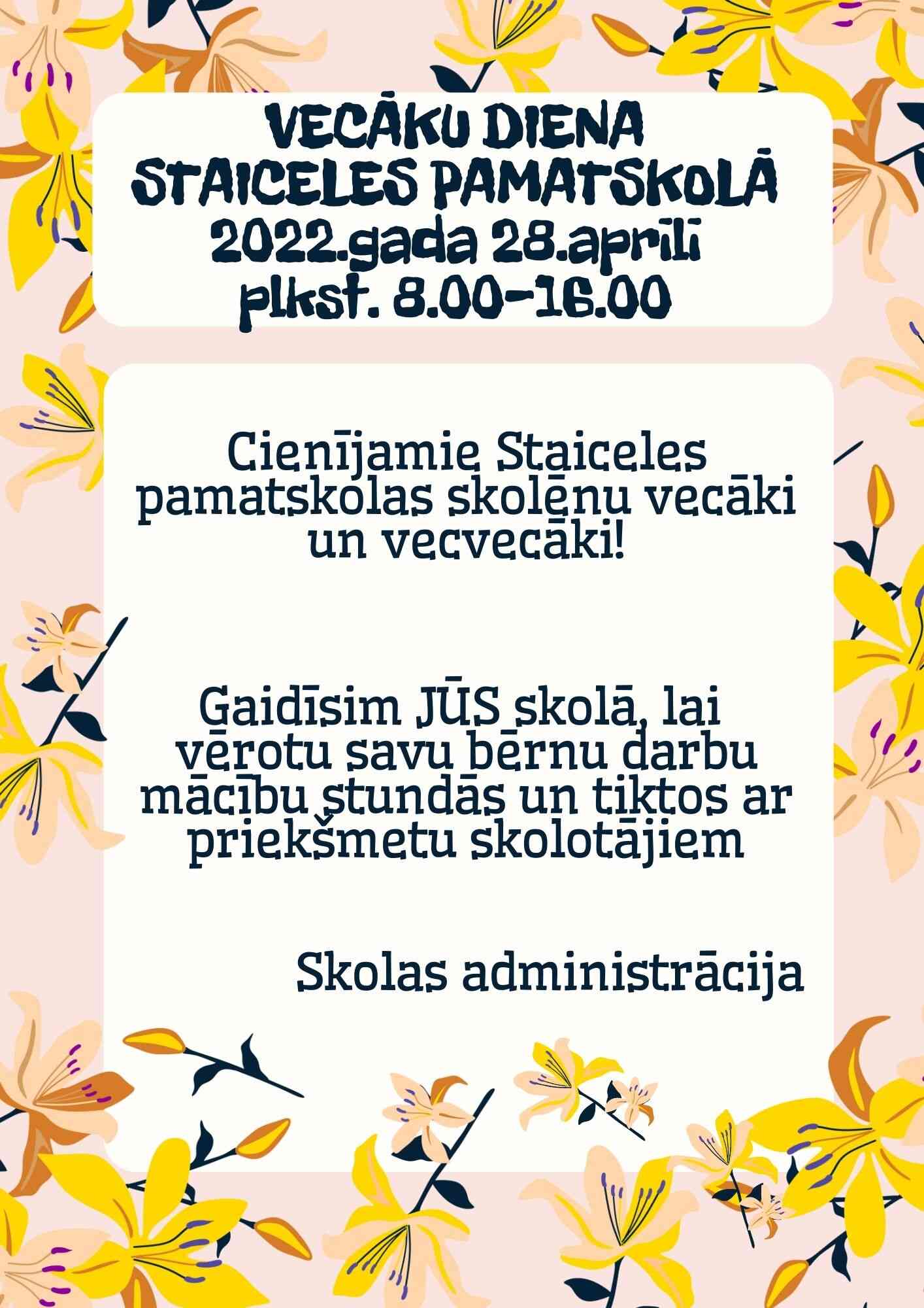 vecāku diena