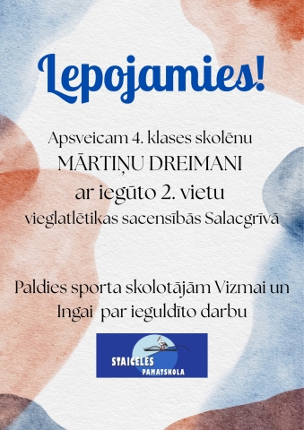 Lepojamies!