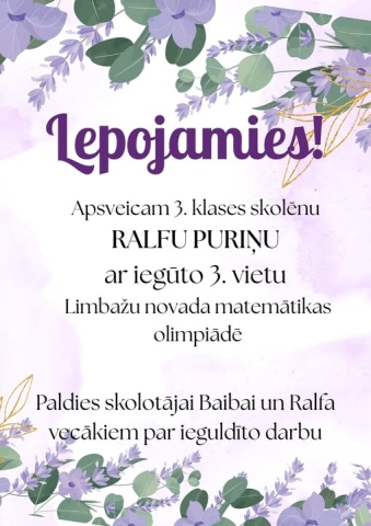 Lepojamies!